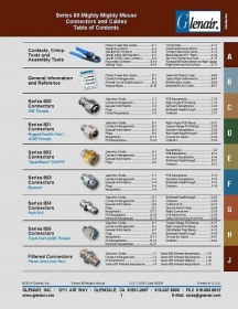 Mighty mouse connectors and cables - catalog