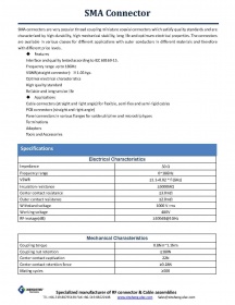 SMA connectors
